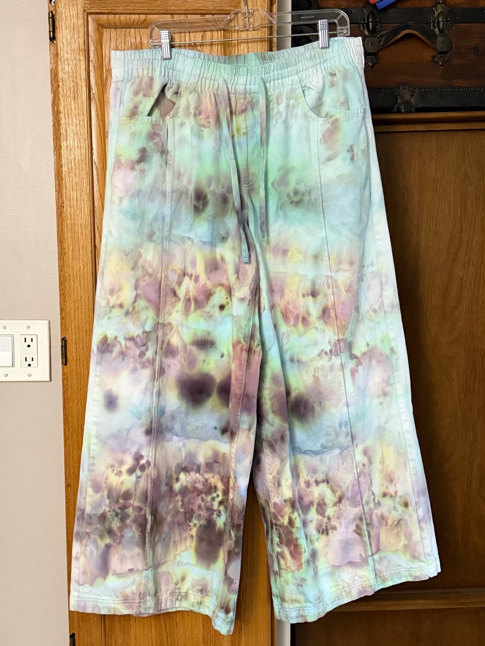 DYE! DYE! DYE! Detroit Studio Hand Dyed Universal Thread Wide Leg Pants XL